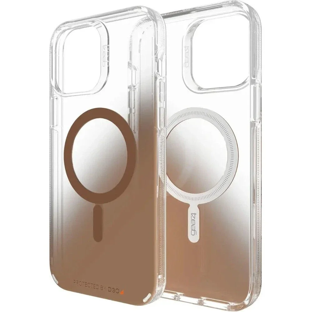 ZAGG Gear4 Milan Snap MagSafe Case for iPhone 13 Pro Max | Gold | Luxury Case